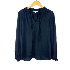 Women’s Knox Rose Loose Fit Black Blouse Sz XS Witchy, Fairy,‎ Whimsygoth, Boho